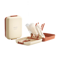 Compact storage case, open